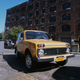 Image for article titled The Story Behind The Bright Orange Soviet 4x4 Rolling Through Brooklyn